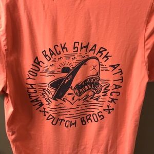 Shark Attack Dutch Bros tshirt